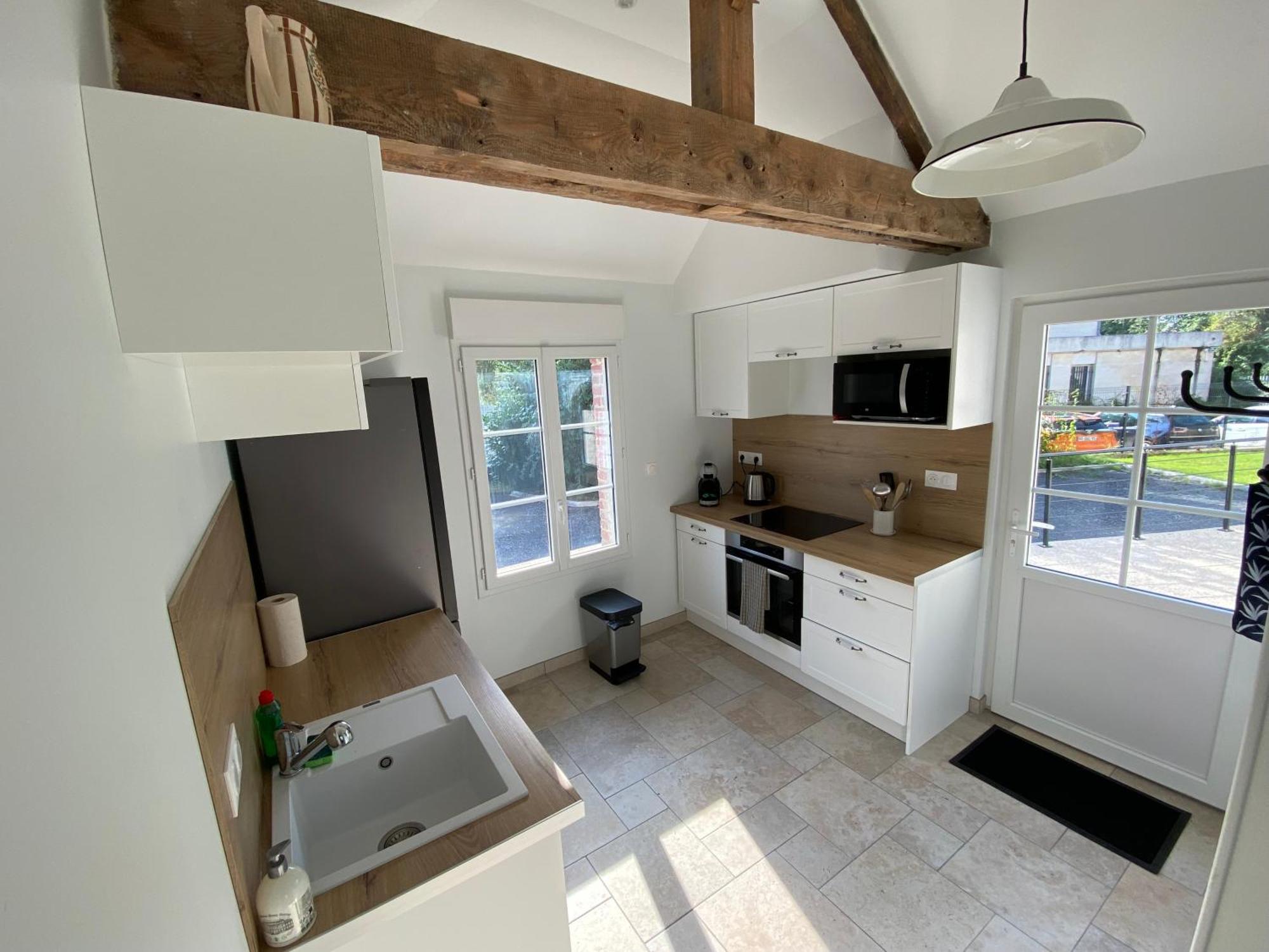 Maison 2 Chambres Avec Parking Et Jardin Noyon Exteriör bild